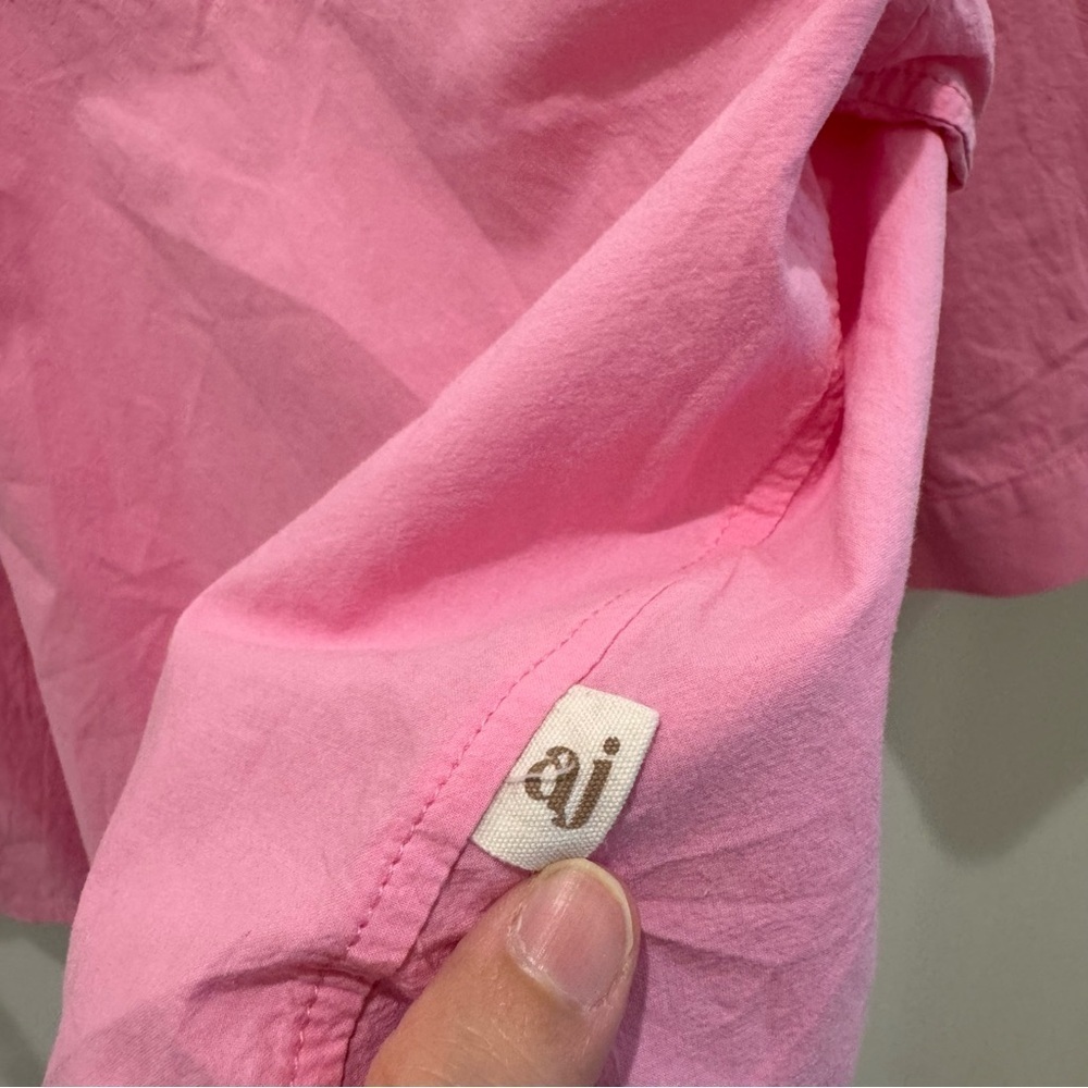Araminta James Biarritz Poplin Cotton Button down top hot pink
Size S - Picture 5 of 9